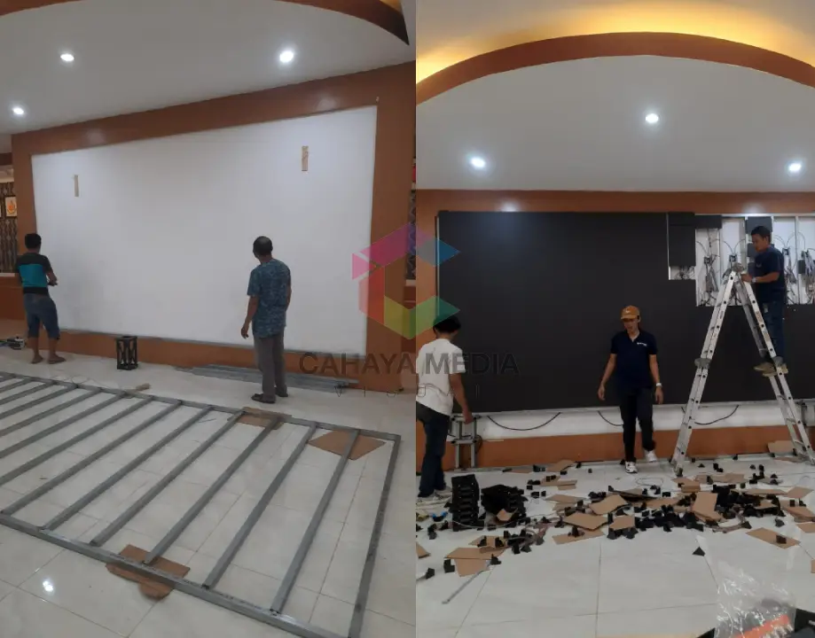 Instalasi Video Tron POLDA MANADO - SULAWESI UTARA